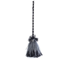 Moving Witch's Broom Decor